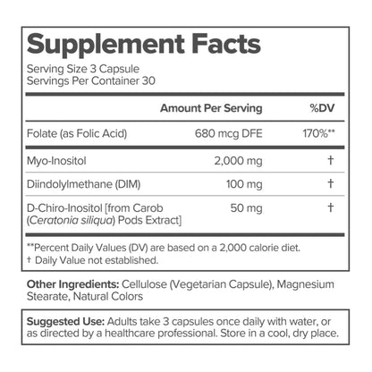 Ovarian / Cycle Support Vitamin Capsules